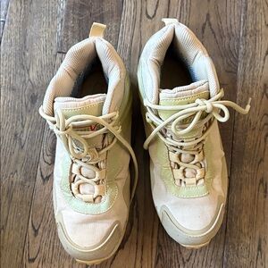 Nortiv8 Cream and Olive hiking boots